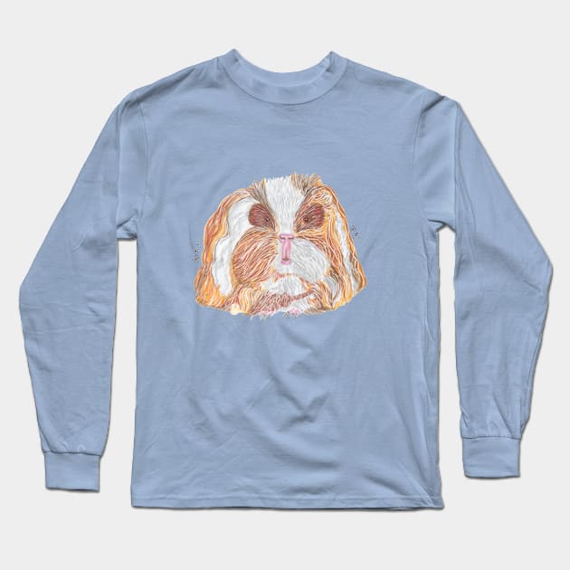 TEXEL GUINEA PIG Long Sleeve T-Shirt by BeritValk